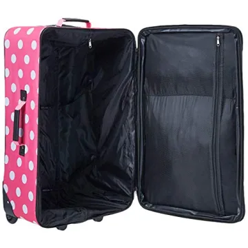 Stylish Rockland Vara Expandable 3-Piece Luggage Set