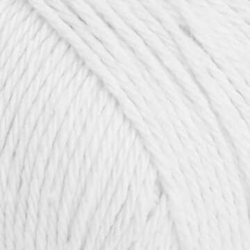 King Cole Big Value Recycled Dishcloth Cotton 5061 White