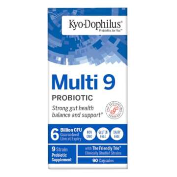 Kyolic Kyo-Dophilus Multi 9 Probiotic for Gut Health