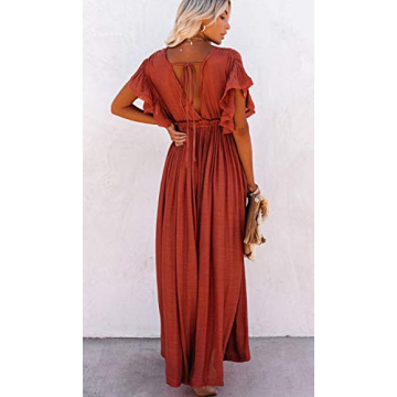 Wander Agio Women's Long Dress a Beach Cover-Up