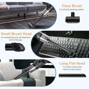 ITGOTI Handheld Vacuum Cordless with Strong Suction