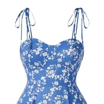 Plus Size Boho Floral Midi Dress for Weddings & More