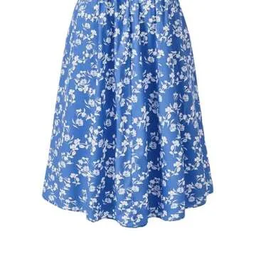 Plus Size Boho Floral Midi Dress for Weddings & More