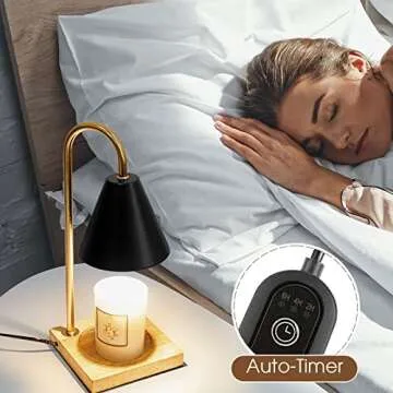 Dimmable Vintage Candle Warmers Set for Jar Candles