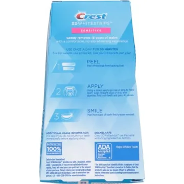 Crest 3D Whitestrips Sensitive Teeth Whitening Kit 28 Strips