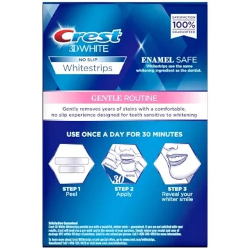 Crest 3D Whitestrips Sensitive Teeth Whitening Kit 28 Strips