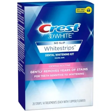 Crest 3D Whitestrips Sensitive Teeth Whitening Kit 28 Strips