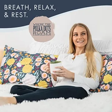 WTPDR Dark Floral Queen Sheets Soft & Wrinkle-Free