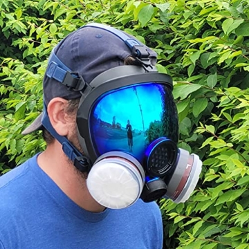 ST-100X Heavy Duty Tactical Respirator with 40mm Filter