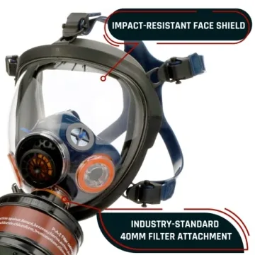 ST-100X Heavy Duty Tactical Respirator with 40mm Filter