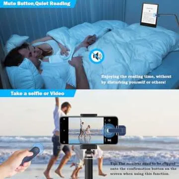 LANGREE Remote Page Turner for Kindle & Tablet Ease