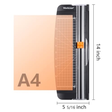 Compact WORKLION Small Paper Trimmer for All Crafts