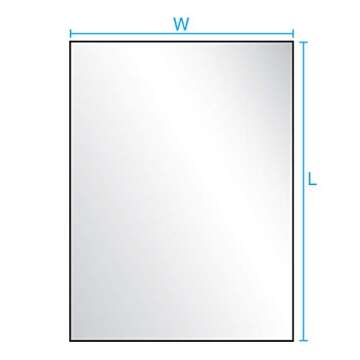 Premium Clear Plastic Layflat Polypropylene Bags - 5.75" x 9.75"