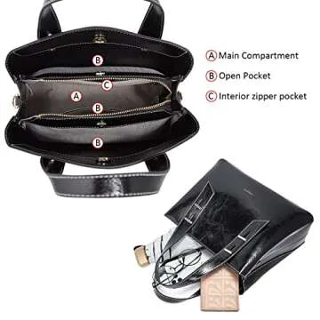 Stylish LAORENTOU Leather Tote for Women - Perfect Gift!