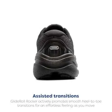 Brooks Men’s Ghost Max 2 Neutral Running & Walking Shoe - Black/Black/Ebony - 10.5 Wide