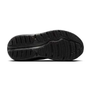 Brooks Men’s Ghost Max 2 Neutral Running & Walking Shoe - Black/Black/Ebony - 10.5 Wide