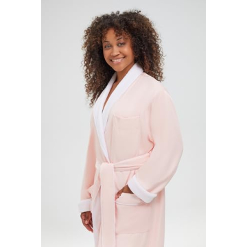 MONARCH Plush Microfiber Bath Robe - Unisex Luxury Comfort