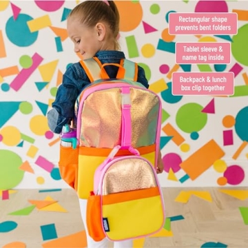 Wildkin Pack-it-All Kids Backpack for School & Travel