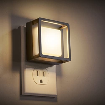 Dimmable LED Night Lights with Dusk-to-Dawn Sensor