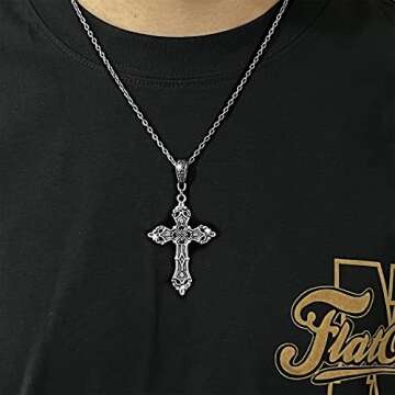 LIRUNQIN 9pcs Y2k Necklaces Fairy Grunge Goth Necklaces Gothic Coquette Aesthetic Emo Alt Chain Choker Heart Cross Fairycore Necklace Alternative Jewelry Set for Women Teen Girls Egirls