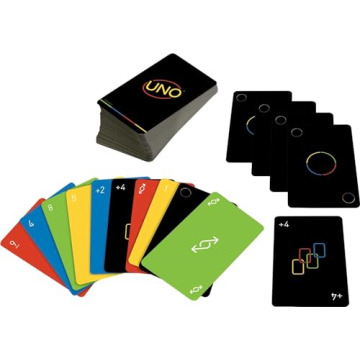 UNO Minimalista Card Game by Mattel - Stylish Classic Gameplay
