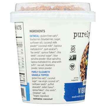 PURELY ELIZABETH Blueberry Lemon Vibrant Oats, 2 OZ