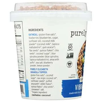 PURELY ELIZABETH Blueberry Lemon Vibrant Oats, 2 OZ