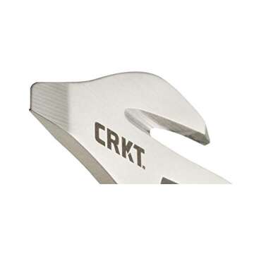 CRKT K.E.R.T. EDC Keyring Micro Tool: Lightweight Multi-Tool for Everyday Carry, Seatbelt Cutter, Bottle Opener, Screwdriver, Two Wrenches 2055