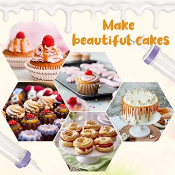 Dessert Decorating Syringe Set for Cake and Cupcake Icing