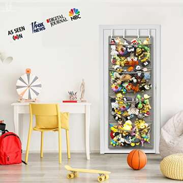 Honeyera Storage Organizer for Stuffed Animals and Toys