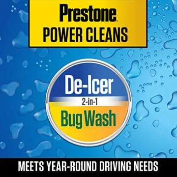 Prestone AS658 Deluxe Windshield Washer Fluid - 2-in-1