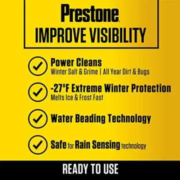 Prestone AS658 Deluxe Windshield Washer Fluid - 2-in-1