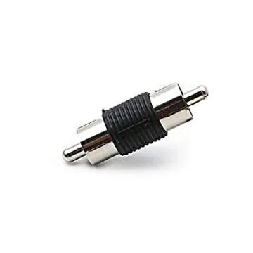 rgzhihuifz RCA Adapter Male to Male Coupler 3 Pack