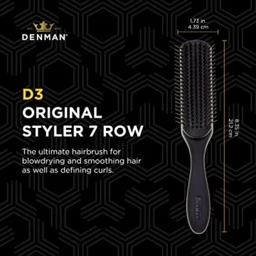 Best Denman Curly Hair Brush for Defining and Styling Curls