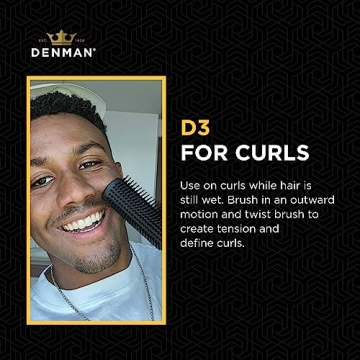 Best Denman Curly Hair Brush for Defining and Styling Curls