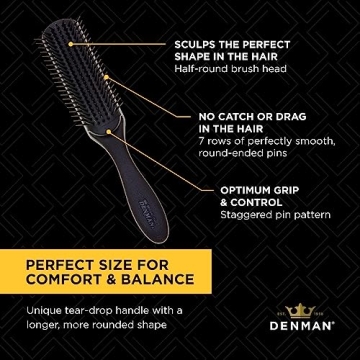 Best Denman Curly Hair Brush for Defining and Styling Curls