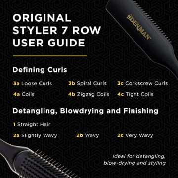 Best Denman Curly Hair Brush for Defining and Styling Curls