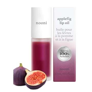 NOONI Vegan Lip Oil Bundle - Long-Lasting, Hydrating & Stylish