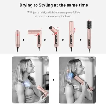 5 in 1 Hair Dryer Brush for Fast Drying & Styling