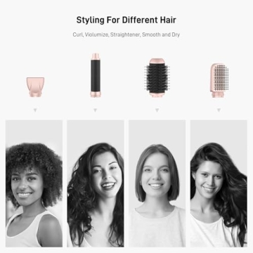 5 in 1 Hair Dryer Brush for Fast Drying & Styling