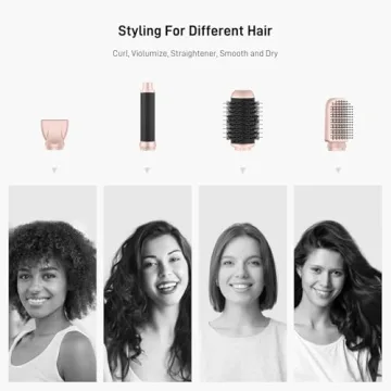 5 in 1 Hair Dryer Brush for Fast Drying & Styling