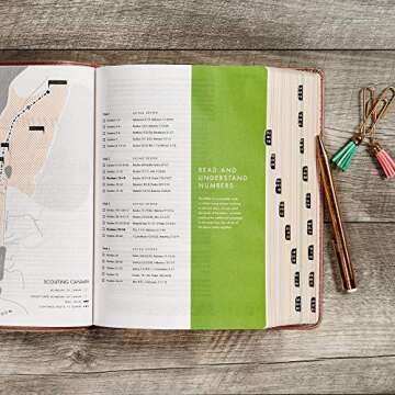 CSB She Reads Truth Bible, Rose Gold LeatherTouch, Indexed, Black Letter, Full-Color Design, Wide Margins, Journaling Space, Devotionals, Reading Plans, Single-Column, Easy-to-Read Bible Serif Type