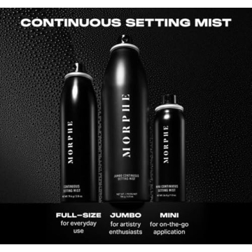 Morphe Continuous Setting Spray for Flawless Makeup All Day