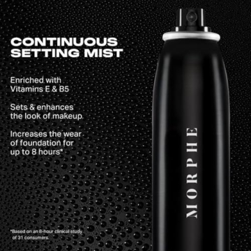 Morphe Continuous Setting Spray for Flawless Makeup All Day