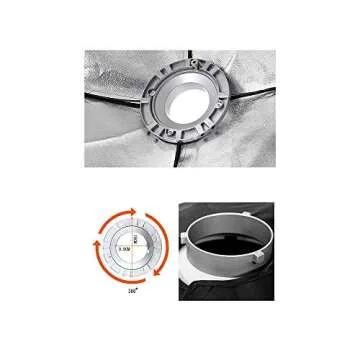 Godox 27 x 39 inch Strip Box Rectangular Softbox, Bowens Mount with Honeycomb Grid Softbox, Compatible Studio Flash Strobe Lighting Godox S-Type SK400II QT600III DP800III SK400II (FW 70x100(1PCS)