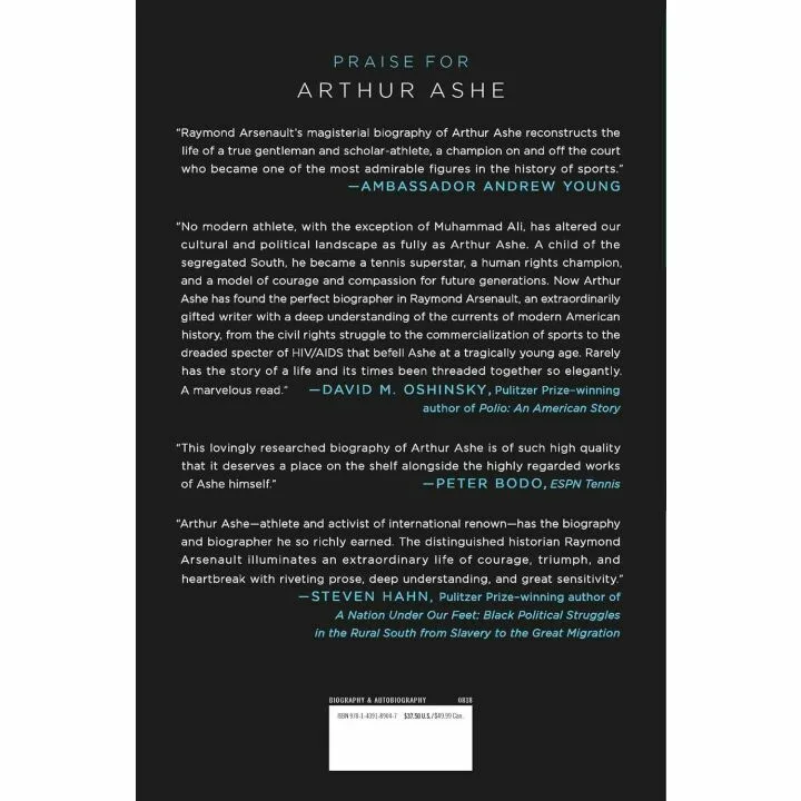 Arthur Ashe: A Life - Inspiring Tennis Legend