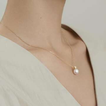 PEARLICIOUS Bonus Mom Necklace for Mother's Day and Birthdays