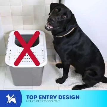 Petmate Top Entry Litter Cat Litter Box for All Sizes