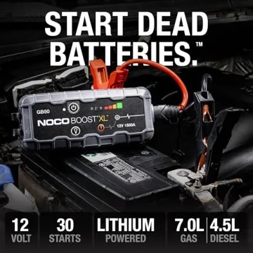 NOCO Boost XL GB50: 1500 Amp Car Jump Starter & Power Bank