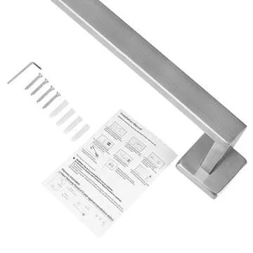 NearMoon Stylish Rust-Proof Towel Bar for Modern Bathrooms